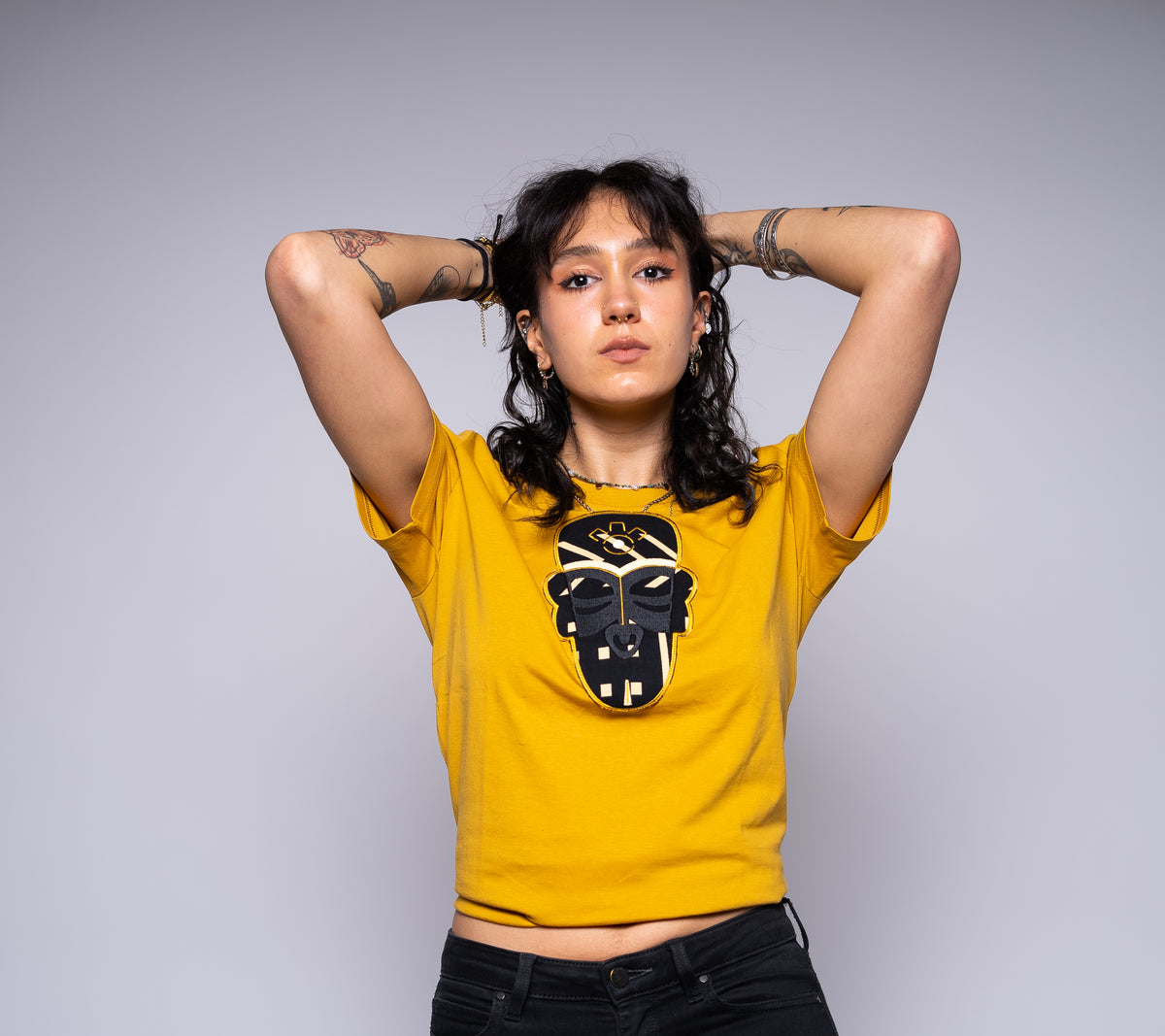 T-SHIRT JAUNE UNISEXE