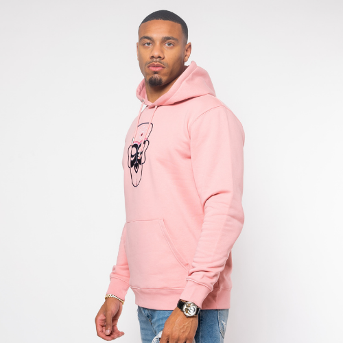 ROSA KAPUZENSWEATSHIRT
