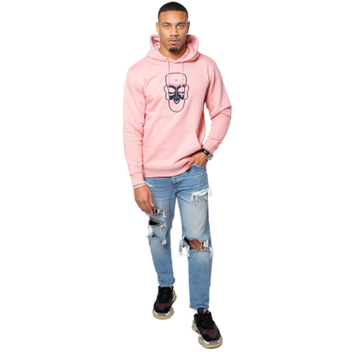 ROSA KAPUZENSWEATSHIRT